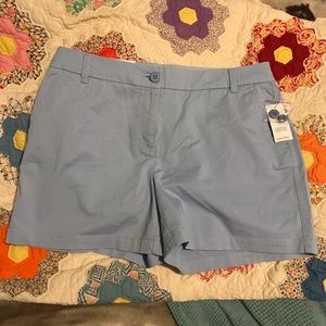Crown & Ivy Blue Dress Shorts. Size 12.